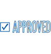 035575 - Accustamp Approved - Blue Ink