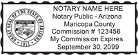 Arizona Notary Stamp