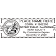 CA-NOT-1 - California Notary Stamp