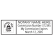 IA-NOT-1 - Iowa Notary Stamp