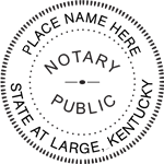 KY-NOT-SEAL - Kentucky Notary Seal