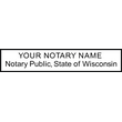 WI-NOT-1 - Wisconsin Notary Stamp